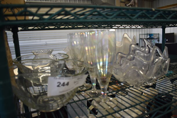 ALL ONE MONEY! Tier Lot of Various Items Including Glassware - Image 2 of 5