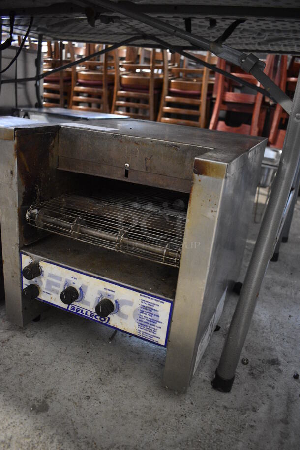 Belleco Model JT-2H Stainless Steel Commercial Countertop Conveyor Toaster Oven. 120 Volts, 1 Phase. 14x18x15. Cannot Test Due To Plug Style - Image 4 of 5