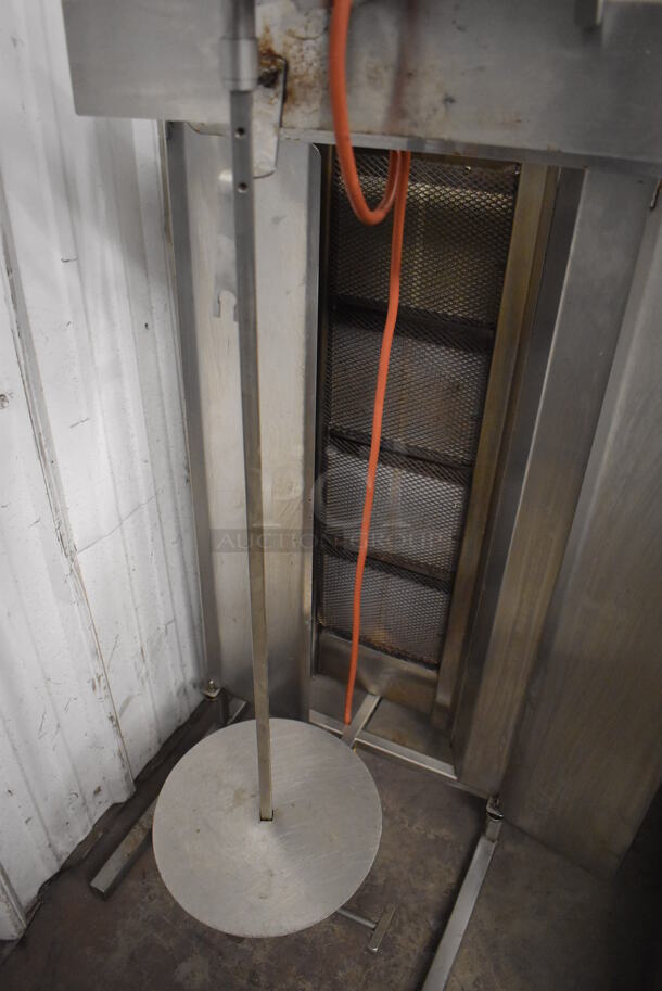 Potis 1 RPM Stainless Steel Commercial Countertop Gyro Machine. 115/125 Volts, 1 Phase. 25x25x45. Tested and Working! - Image 4 of 7