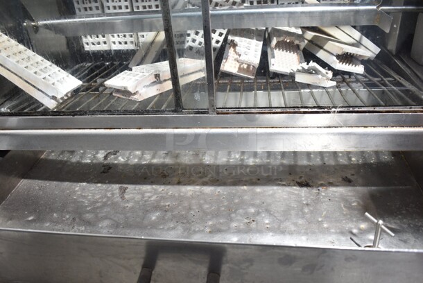 Boston Stainless Steel Commercial Natural Gas Powered 6 Spit Rotisserie Oven. - Image 3 of 7