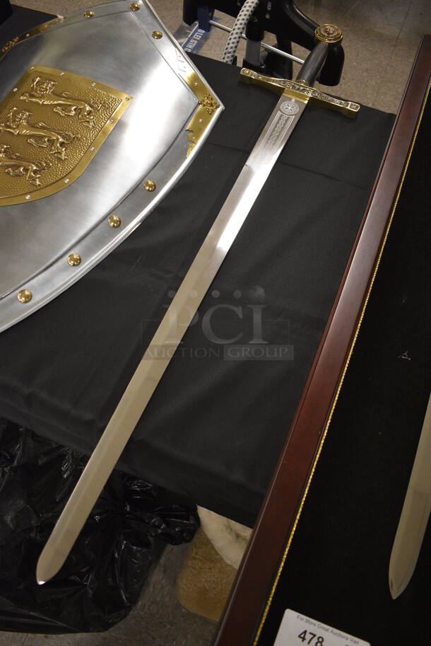 BREATHTAKING! Sword by Marto Toledo With Stainless Steel Blade and Engravings - Image 2 of 8