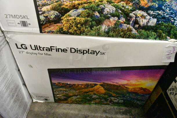 4 IN ORIGINAL BOX! LG 27MD5KL 27" UltraFine Display. 4 Times Your Bid!  - Image 7 of 10