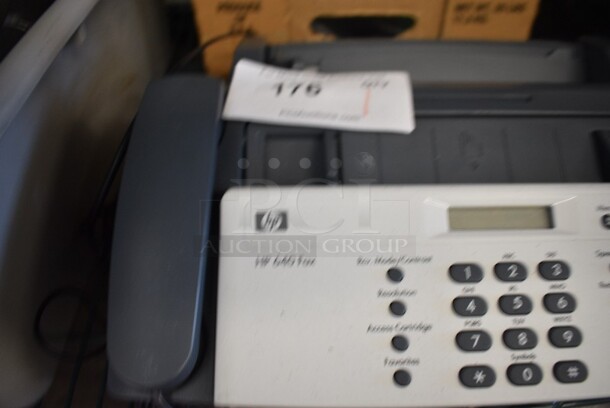 HP 640 Fax Machine. 13.5x9.5x6. - Image 3 of 4