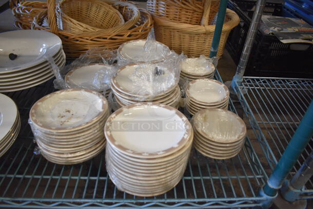 ALL ONE MONEY! Tier Lot of Various Items Including Ceramic Plates - Image 7 of 8