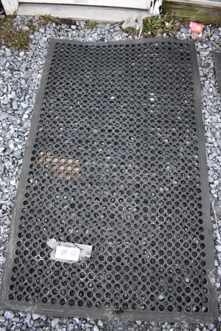Black Anti Fatigue Floor Mat. 36x60