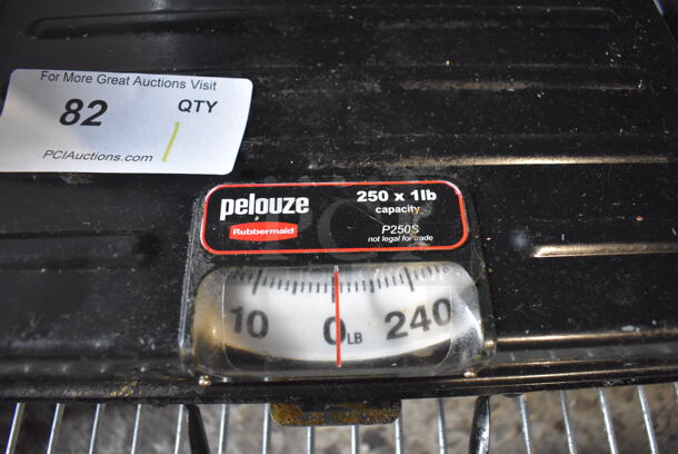 Pelouze Rubbermaid P250S Metal Countertop Scale - Image 3 of 4