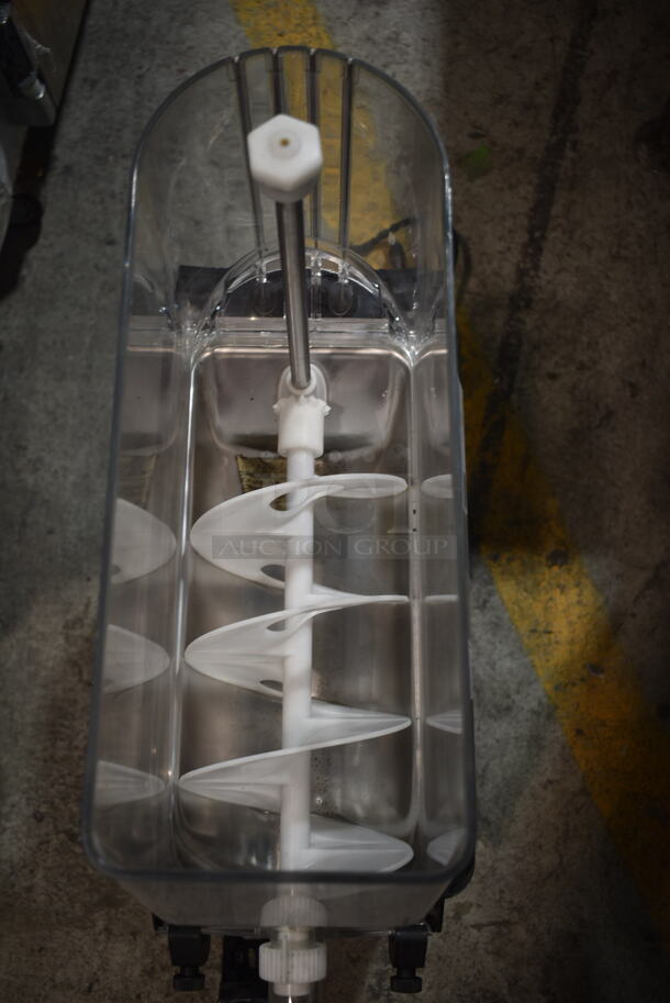 Metal Commercial Countertop Single Hopper Slushie Machine. No Lid. Tested and Powers On But Does Not Get Cold - Image 2 of 6