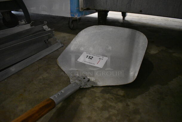 Metal Pizza Peel. 12x35x1 - Image 2 of 2