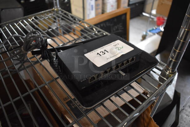 2 Items; TP Link TL-SG108 8 Port Gigabit Desktop Switch and TP Link Archer C2300 Router. Includes 6.5x4x1. 2 Times Your Bid! - Image 3 of 7