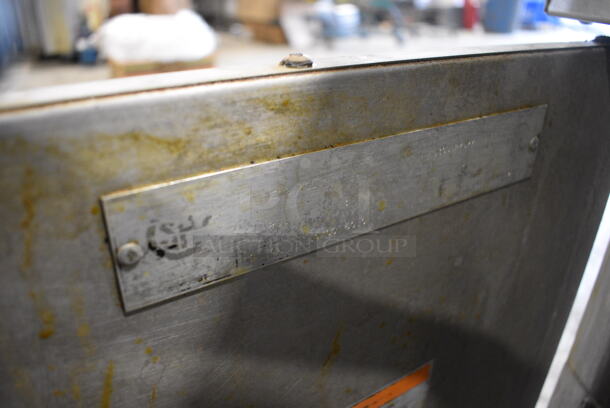 Pitco Frialator Stainless Steel Commercial Electric Powered 2 Bay Deep Fat Fryer. 208 Volts, 3 Phase. 40x38x42 - Image 7 of 8