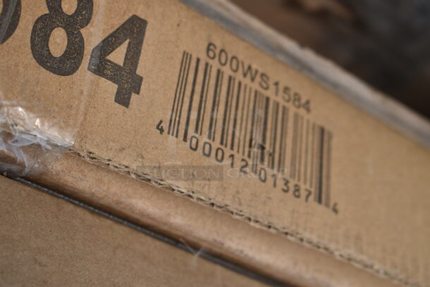 BRAND NEW SCRATCH AND DENT! Regency 600WS1584 18 Gauge Stainless Steel 15" x 84" Solid Wall Shelf - Image 3 of 3