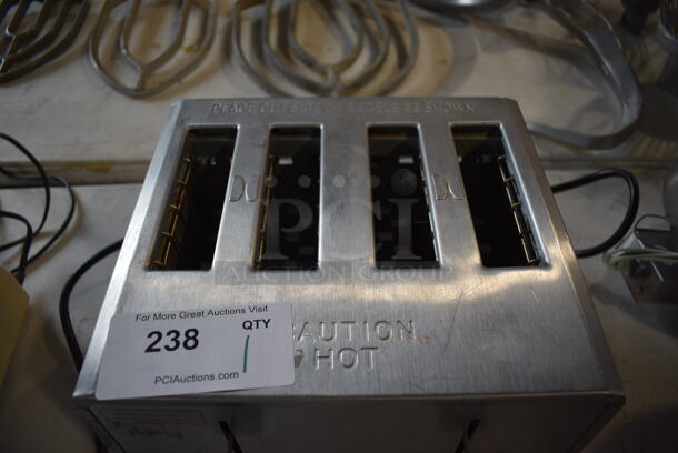 Avatoast Model CT-100 Stainless Steel Commercial Countertop 4 Slot Toaster. 208 Volts, 1 Phase. 12x10x9.5 - Image 2 of 5