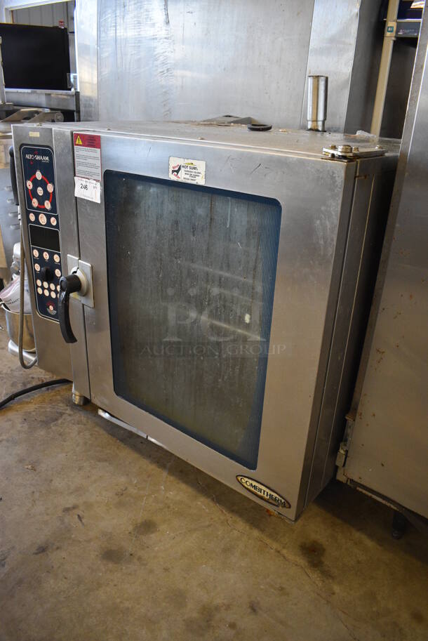 Alto Shaam Model 10.10 ES Stainless Steel Commercial Electric Powered Combitherm Convection Oven w/ View Through Door and Metal Oven Racks. 208-240 Volts, 3 Phase. 45x40x45 - Image 9 of 9