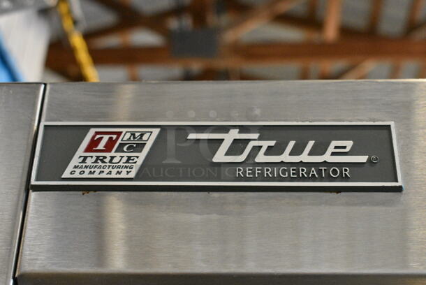 2017 True T-35-HC Stainless Steel Commercial 2 Door Reach In Cooler w/ Poly Coated Racks. 115 Volts, 1 Phase. Tested and Working! - Image 2 of 6