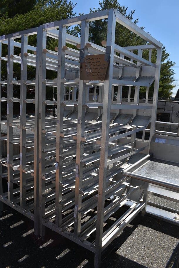 Metal Commercial Rack. 28x42.5x81 - Image 2 of 3