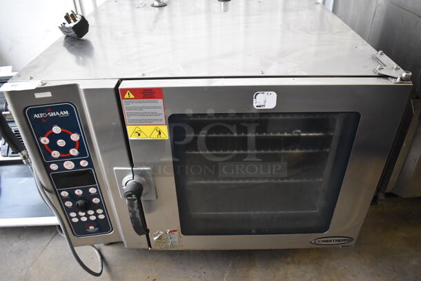 2011 Alto Shaam 7.14 ES Stainless Steel Commercial Electric Powered Combitherm Convection Oven w/ View Through Door and Metal Oven Racks. 208-240 Volts, 3 Phase. 42x40x32 - Image 1 of 8