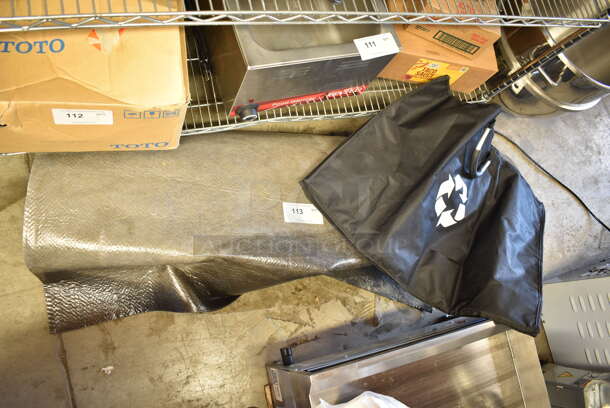 2 Items; Rug and Black Bag. 2 Times Your Bid!  - Image 2 of 6