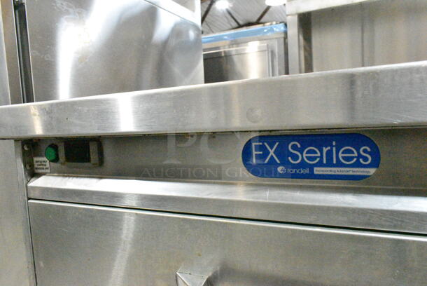 Randell FX Series 2 Drawer Chef Base on Commercial Casters. Tested and Working! - Image 6 of 7