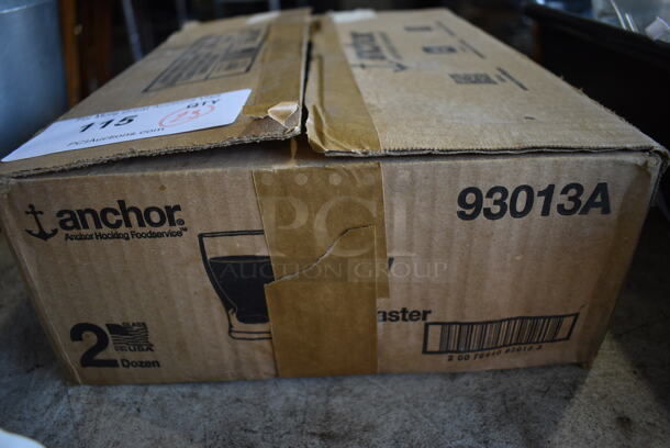 23 BRAND NEW IN BOX! Anchor Beverage Glasses. 2.25x2.25x4. 23 Times Your Bid! - Image 4 of 4
