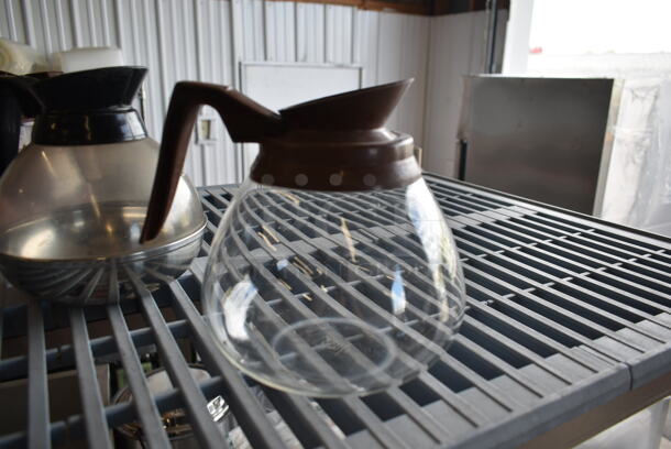 ALL ONE MONEY! Tier Lot of 9 Coffee Pots - Image 3 of 4