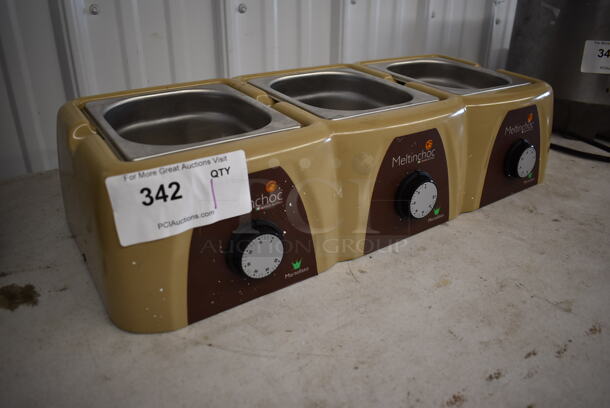 Martellato MC100110V Countertop 3 Well Chocolate Melter. 110 Volts, 1 Phase. 23x11x6. Tested and Working! - Image 6 of 7