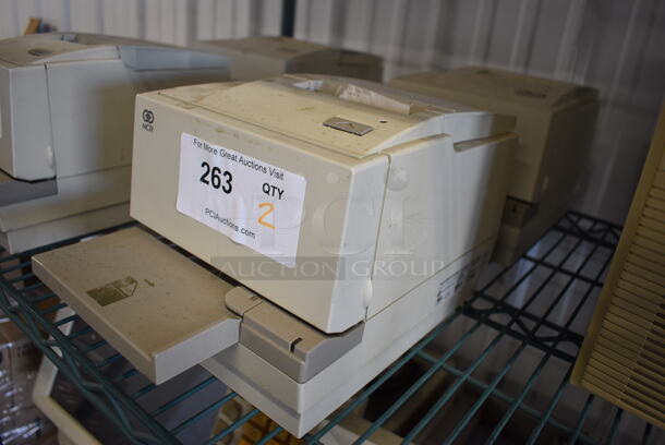 2 NCR Model 7167-1025-9001 Receipt Printers. 7.5x12.5x7. 2 Times Your Bid! - Image 2 of 5