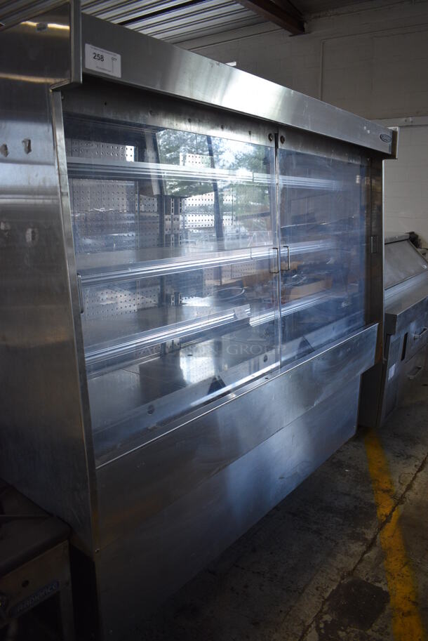 Servolift Eastern Stainless Steel Commercial Floor Style Open Grab N Go Merchandiser. 208-120 Volts, 1 Phase. 82.5x33x74 - Image 2 of 5