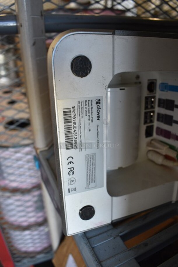 ALL ONE MONEY! Lot of Clover Model C100 11.5" POS Monitor and Clover Model P100 Receipt Printer! - Image 4 of 5