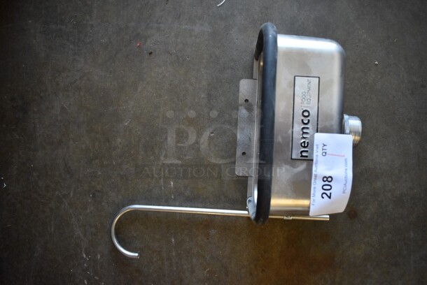 Nemco Stainless Steel Commercial Ice Cream Dipper Well and Faucet Set. 11x7x14. - Image 2 of 5