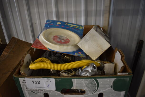 ALL ONE MONEY! Lot of Various Items Including Gas Hose and Medallion!