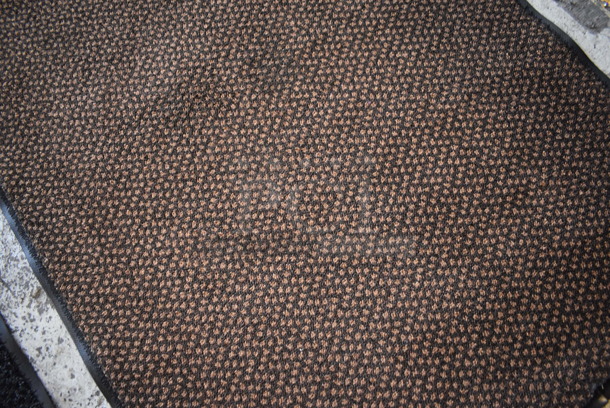 Brown Floor Mat. 34x58 - Image 3 of 3