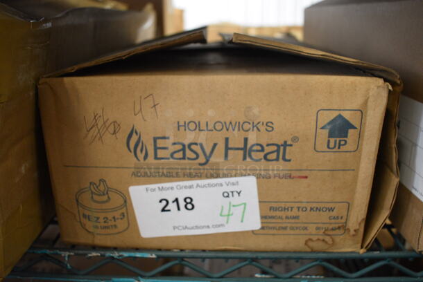 ALL ONE MONEY! Lot of 47 Hollowick Easy Heat Chafing Dish Fuel Cans - Image 3 of 3