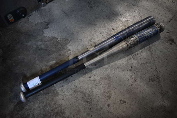 2 Metal Baseball Bats. 31". 2 Times Your Bid! - Image 1 of 2