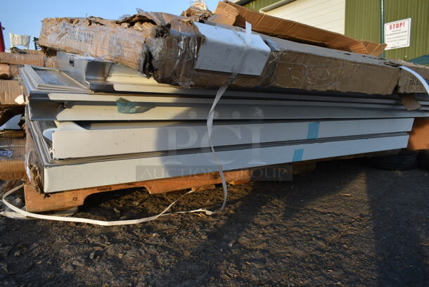 BRAND NEW SCRATCH AND DENT! Lot of 3 Metal Doors? - Image 3 of 4