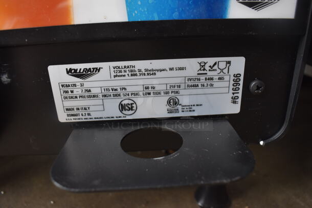 BRAND NEW! Vollrath VCBA128-37 Stainless Steel Commercial Countertop 2 Hopper Slushie Machine. Hoppers Have 1.6 Gallon Capacity. 115 Volts, 1 Phase. 15x20x27. Tested and Working! - Image 6 of 6