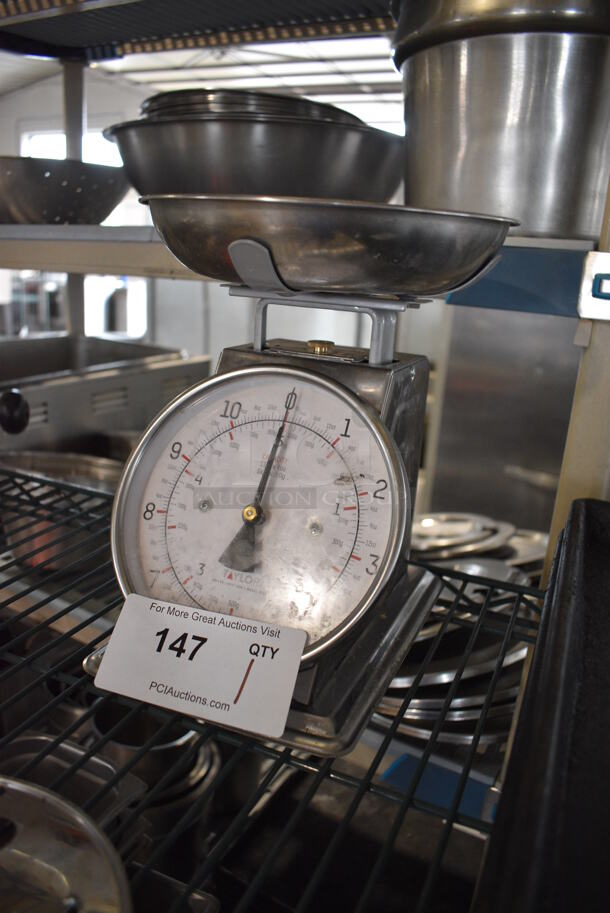 Taylor Metal Countertop Food Portioning Scale. 7x9x9 - Image 3 of 4