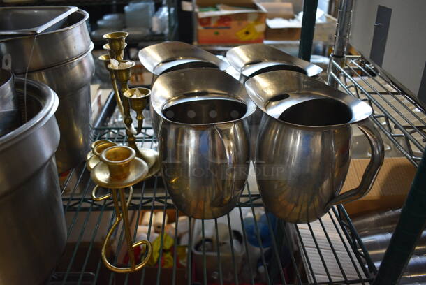 ALL ONE MONEY! Tier Lot of Various Items Including Metal Items; Drop In Bins, Cylindrical Bins and Pitchers - Image 7 of 7
