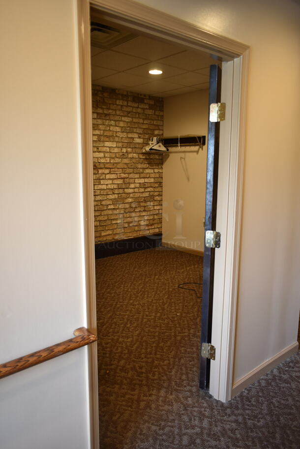 ALL ONE MONEY! ROOM LOT of Various Items Including Filers, Mirrors and Lamp. BUYER MUST REMOVE. (front hallway) - Image 1 of 9