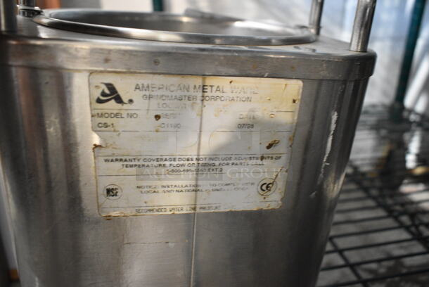 3 Stainless Steel Coffee Satellite Servers. 2 Missing Lids. 3 Times Your Bid!  - Image 5 of 7