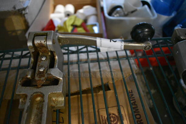 Metal Commercial Can Opener. 9x3x19 - Image 3 of 3