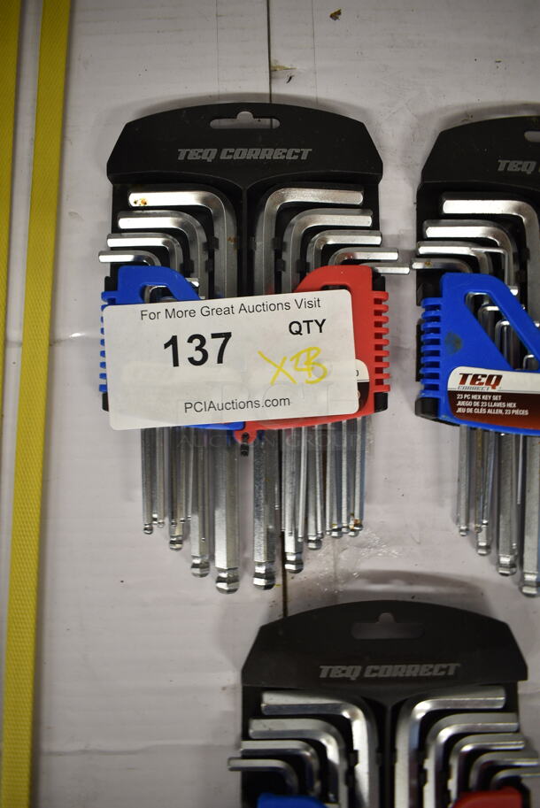 3 BRAND NEW! TEQ Hex Key Set. 3 Times Your Bid! - Image 4 of 6