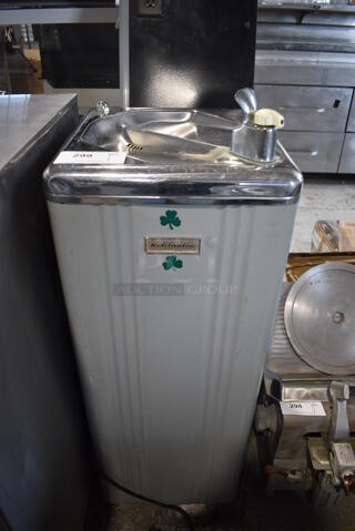 Kelvinator Metal Water Fountain. 15x15x44