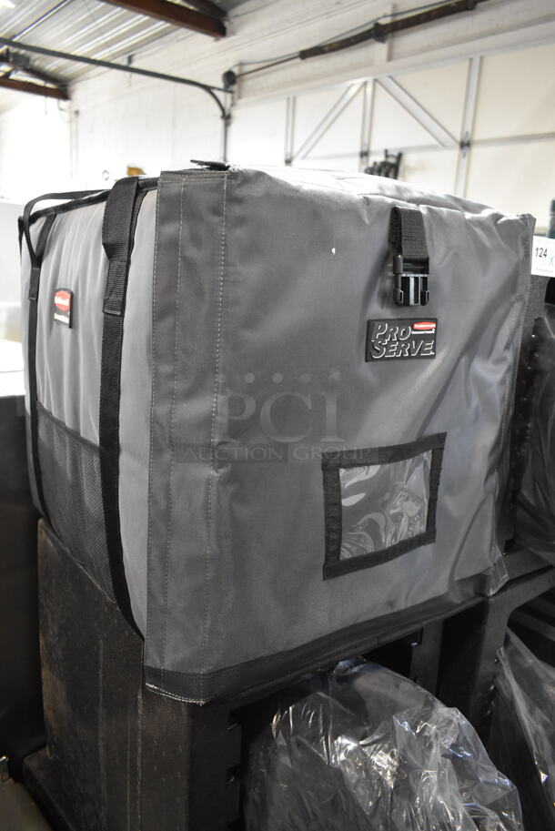3 BRAND NEW! Rubbermaid ProServe Gray Front Load Insulated Food Carrying Case. 3 Times Your Bid! - Image 3 of 4