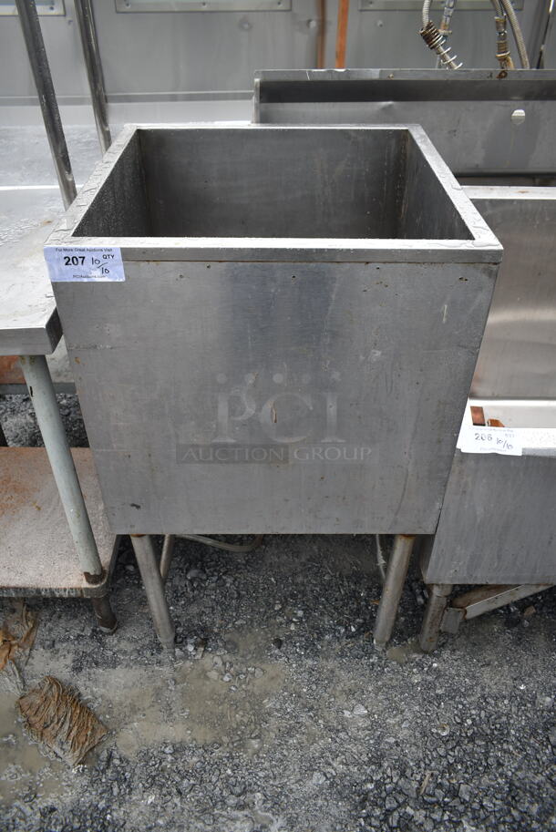 Stainless Steel Commercial Ice Bin. - Image 1 of 4