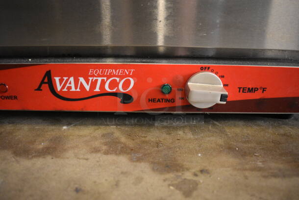 Avantco Model 177CO28 Stainless Steel Commercial Electric Powered Convection Oven w/ View Through Door, Metal Oven Racks and Thermostatic Controls. 208-240 Volts, 1 Phase. 23x22x20 - Image 6 of 7