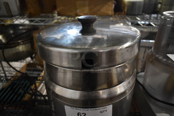 Server FS-7 Stainless Steel Commercial Countertop Food Warmer w/ Drop In and Lid. 120 Volts, 1 Phase.  - Image 6 of 8