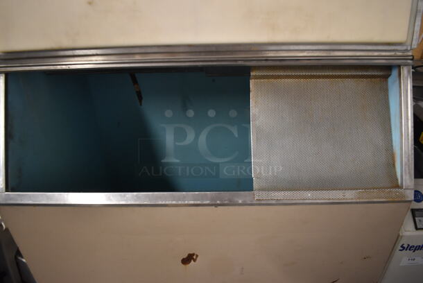 Scotsman C0630SA-32B Commercial Stainless Steel Ice Machine With Storage Bin On Galvanized Legs. 208/230V, 1 Phase.  - Image 4 of 6