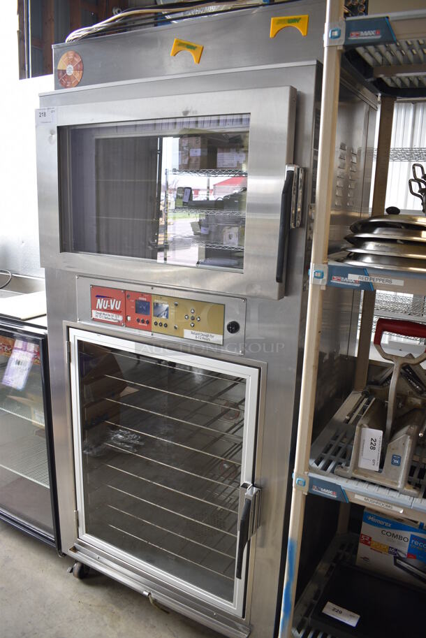Nu Vu Model SUB-123P Stainless Steel Commercial Electric Powered Oven Proofer on Commercial Casters. 208 Volts, 1 Phase. 36x29x77 - Image 6 of 7