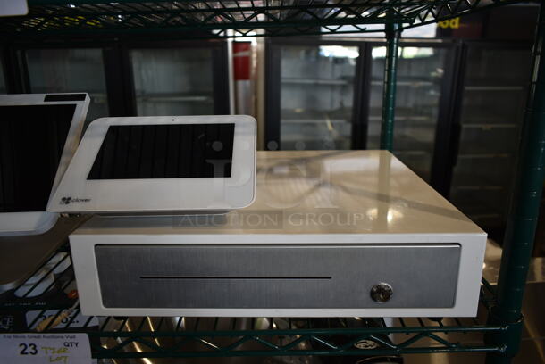 ALL ONE MONEY! Lot of Clover POS System w/ S503 Pro Display Monitor, C503 Pro Terminal, P500 Receipt Printer and Cash Drawer. - Image 4 of 12