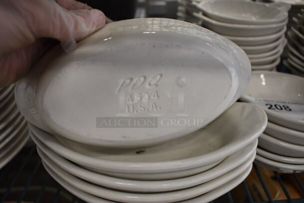 5 White Ceramic Single Serving Casserole Dishes. 8x4.5x1.5 5 Times Your Bid! - Image 3 of 3